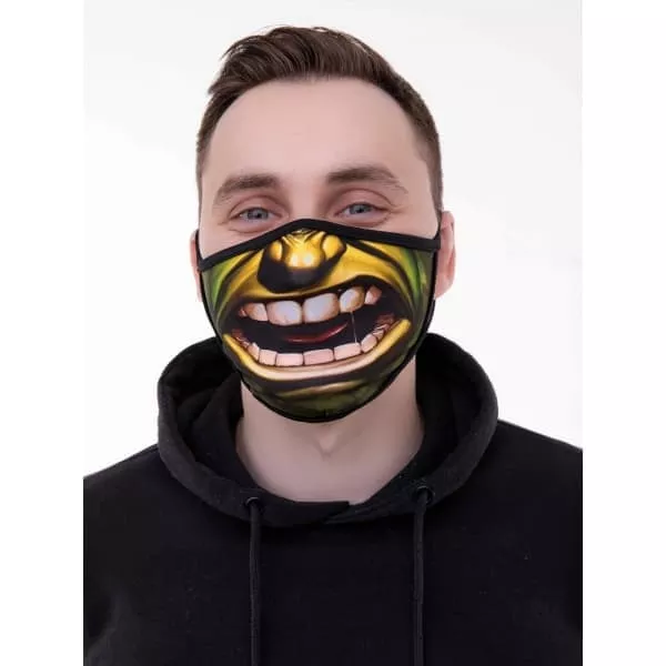 Маска защитная Bona Fide Mask "Halk" (L)