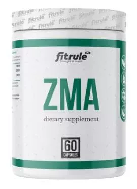 Fitrule ZMA 400mg+ Zinc 25 + B6 3 60 caps