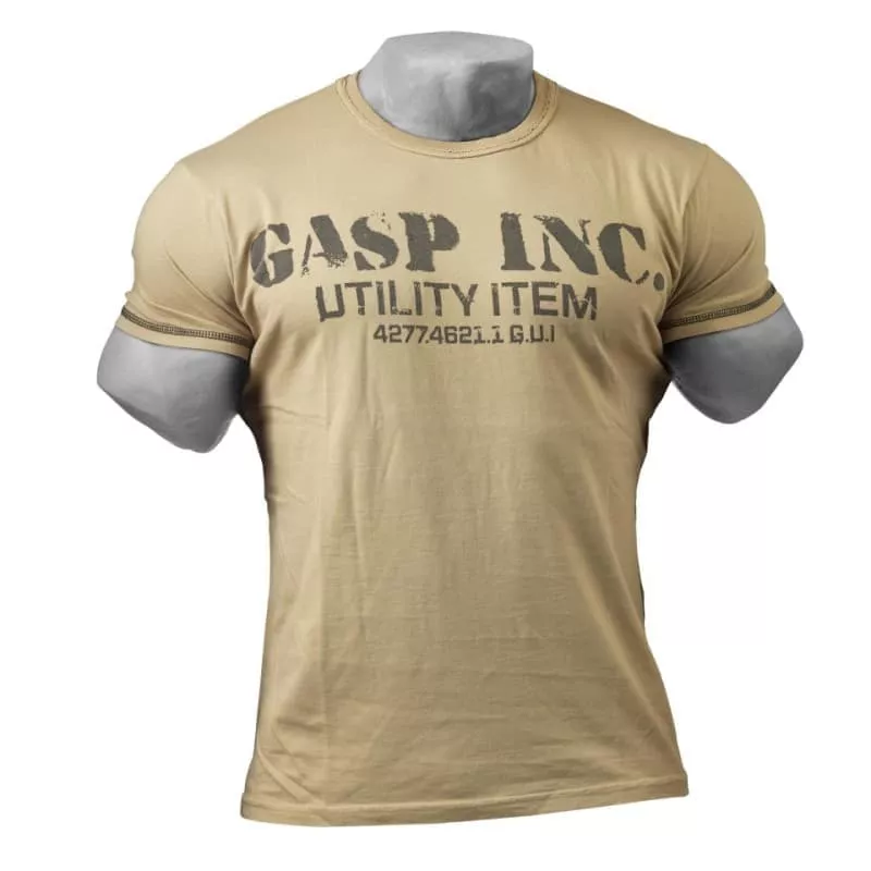 Футболка GASP Basic Utility Tee, песочная