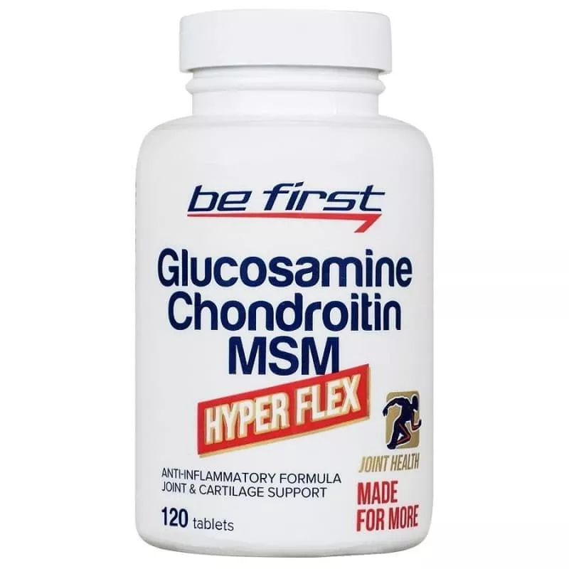 BeFirst Glucosamine+Chondroitin+MSM Hyper Flex 120 tabs