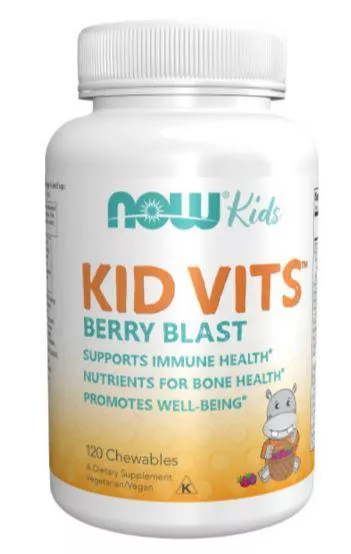 NOW Kid Vits Berry Blast 120 tabs