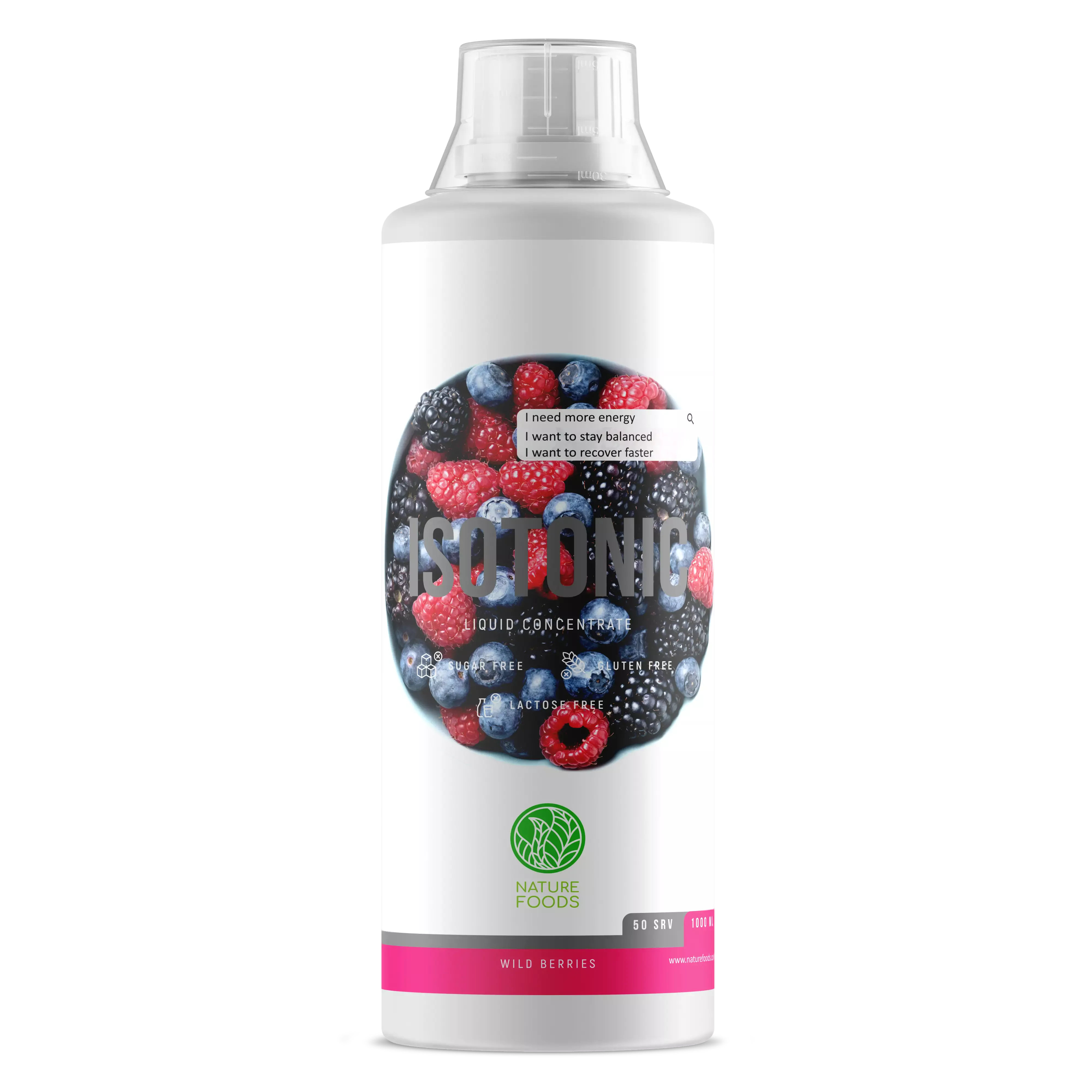Nature Foods Isotonic Concentrate 1000ml