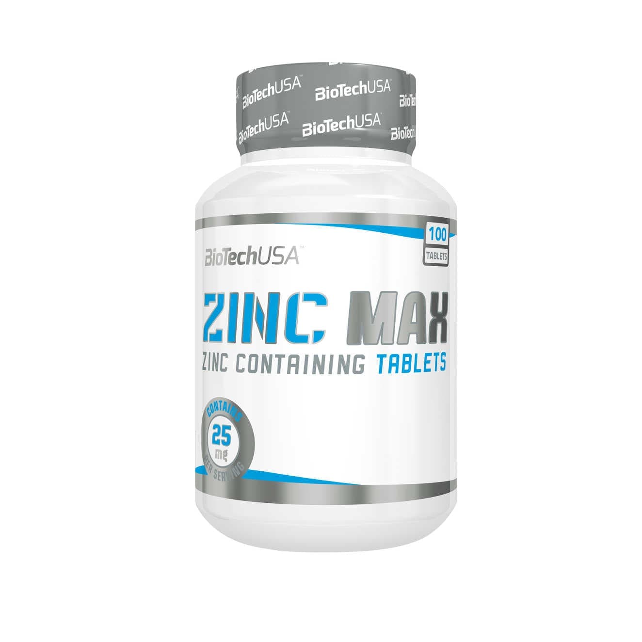 BioTech Zinc MAX 100 tabs