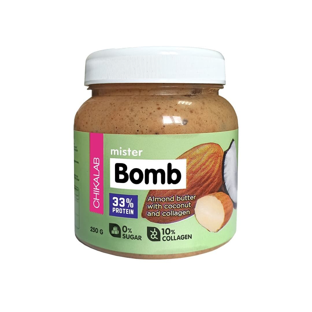CHIKALAB Миндальная Паста с Кокосом 250g (х12)