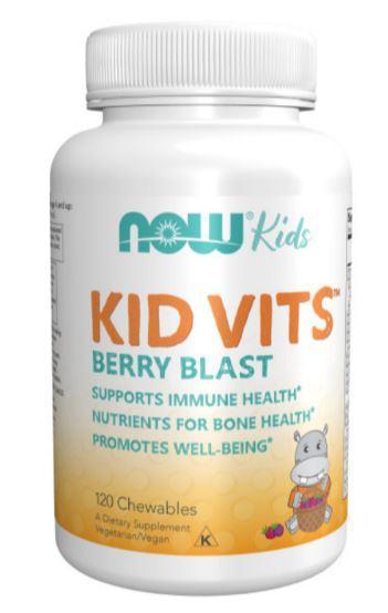 NOW Kid Vits Berry Blast 120 tabs