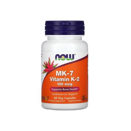NOW Vitamin K-2 100mcg 100 vcaps фото