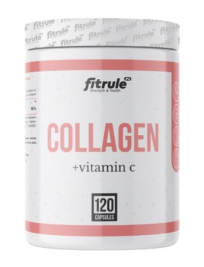 Fitrule Collagen + Vitamin C 120 caps фото