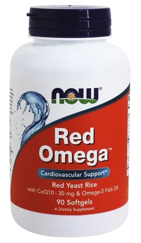 NOW БАД К ПИЩЕ Red Omega 90 softgel