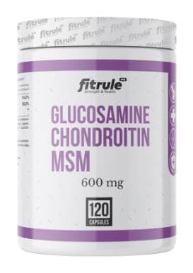 Fitrule Glucosamine+Chondroitin+MSM 600mg 120 caps