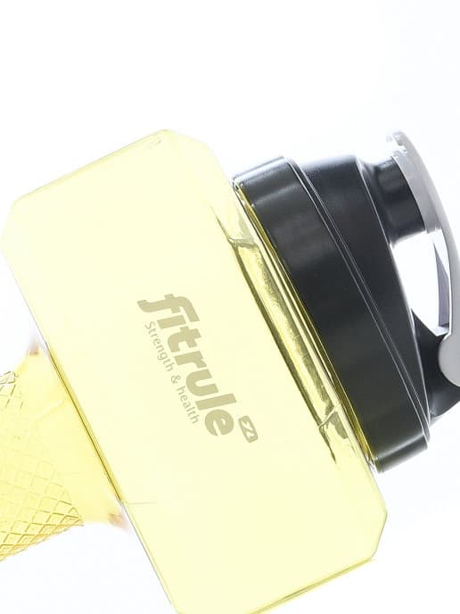 FitRule Шейкер Гантеля 2,2L (Жёлтый)