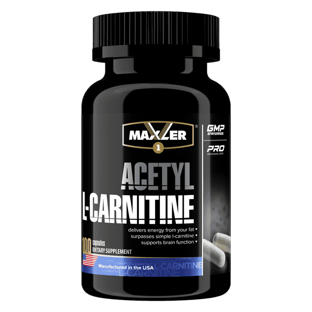 Maxler Acetyl L-Carnitine 100 caps фото