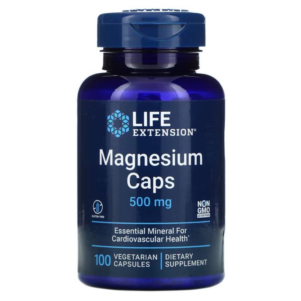 LIFE Extension Magnesium 500mg 100 vcaps