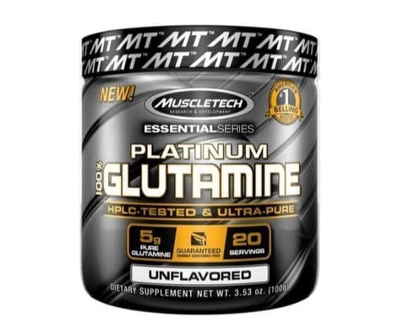 MuscleTech Platinum Micronised Glutamine 100g фото
