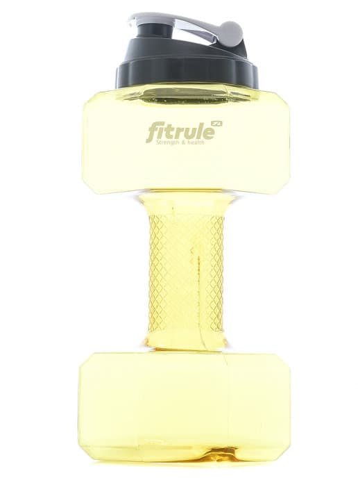 FitRule Шейкер Гантеля 2,2L (Жёлтый)