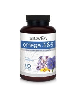 BIOVEA Omega 3-6-9 1000 mg 90 softgels фото