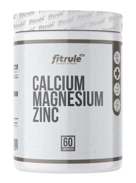 Fitrule Calcium Magnesium Zinc 60caps фото