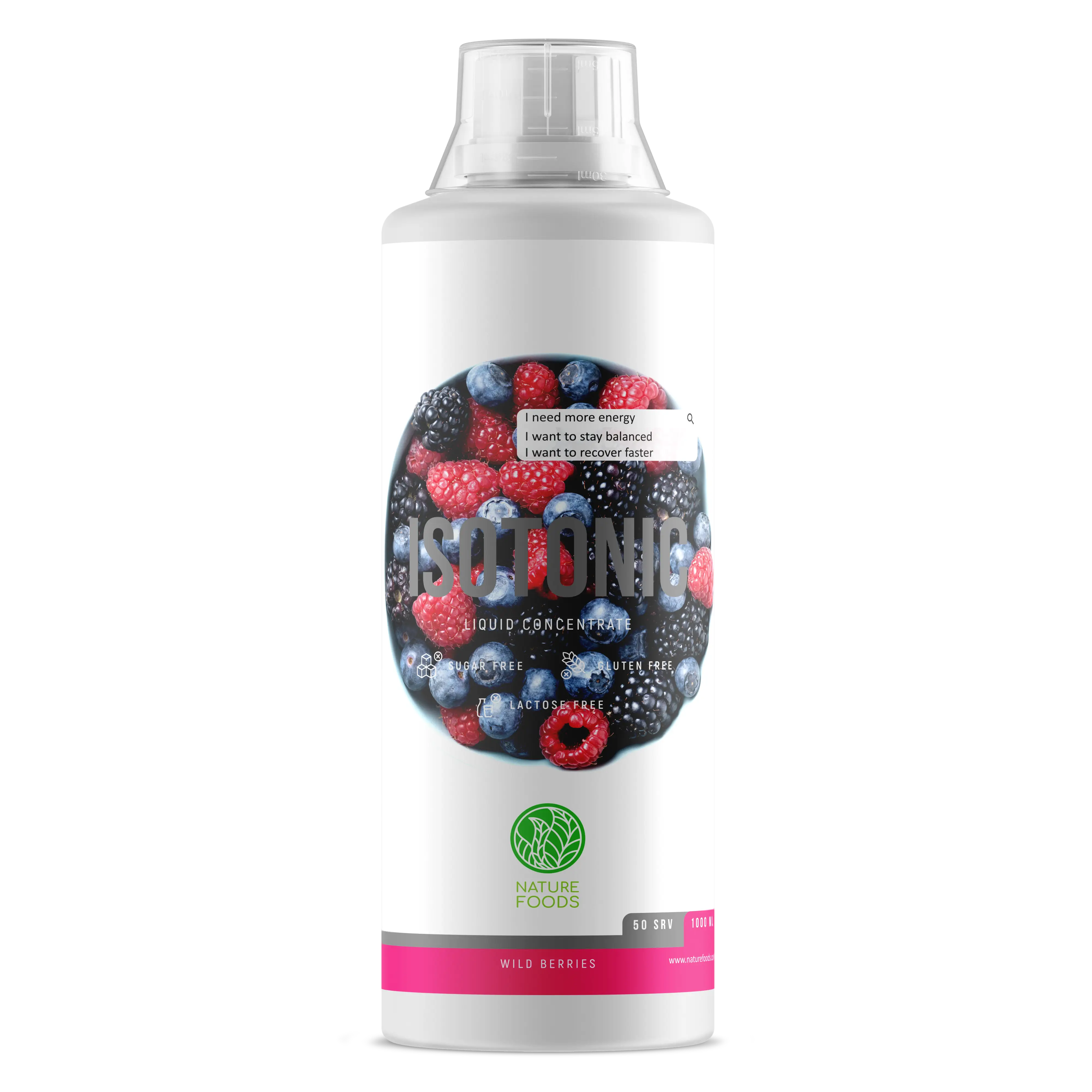 Nature Foods Isotonic Concentrate 1000ml