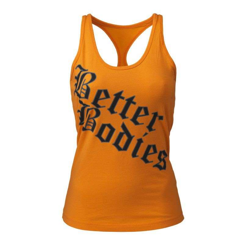 Better Bodies Printed T-back Bright orange