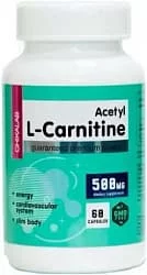 CHIKALAB L-Carnitine Acetyl 500mg 60 caps фото