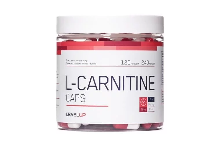 LevelUp L-Carnitine 240 caps фото