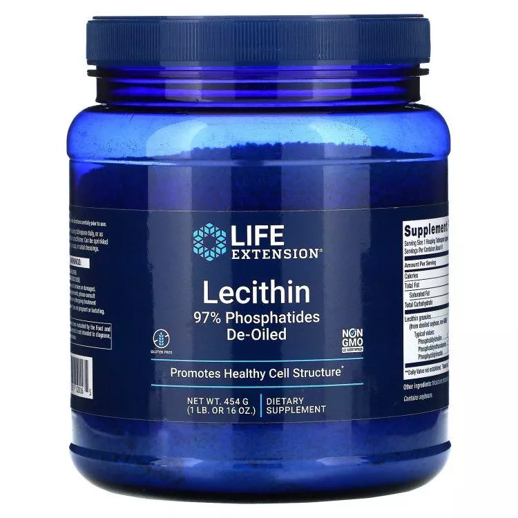 LIFE Extension Lecithin 454g фото